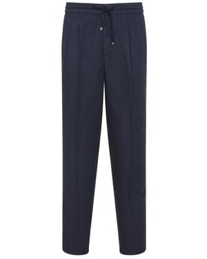 Brunello Cucinelli Trousers - Blue