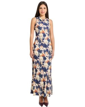 Yes-Zee Maxi Dresses - Azul