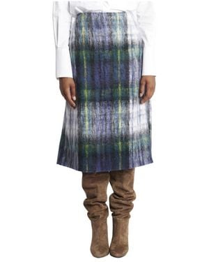 Sofie D'Hoore Midi Skirts - Blue