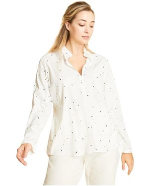 Marina Rinaldi Stijlvolle Blouse Voor Vrouwen - Wit