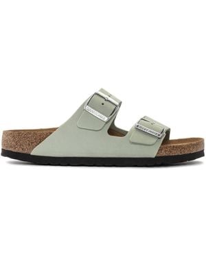 Birkenstock Arizona Soft Footbed Sandalen - Groen