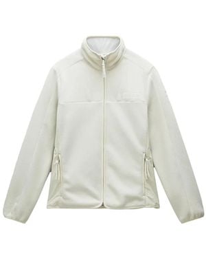 Napapijri Fleece Jackets - Wit