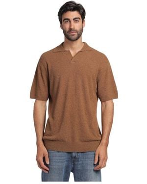 Closed Polo Shirts - Brown