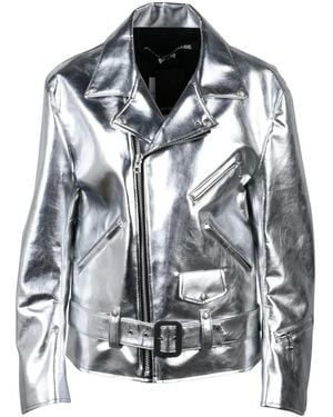 Junya Watanabe Leather Jackets - Negro