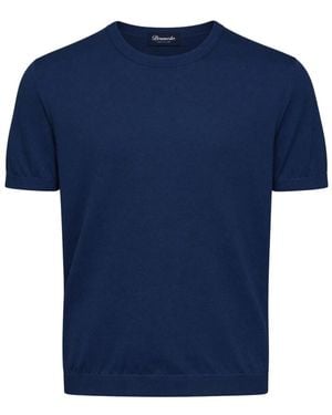 Drumohr T-Shirts - Bleu