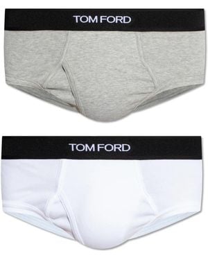 Tom Ford Zweierpack unterhosen - Mettallic