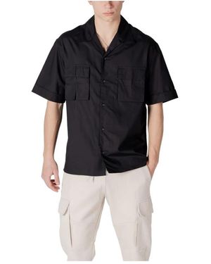 Antony Morato Short Sleeve Shirts - Black