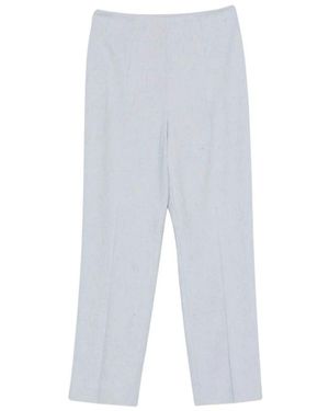 Alberta Ferretti Straight Trousers - Azul