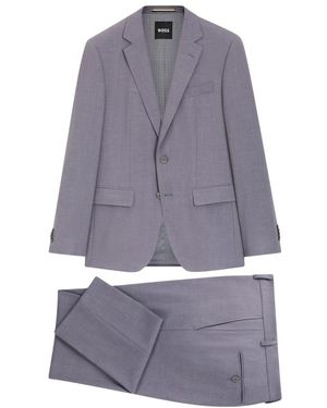 HUGO Single Breasted Suits - Morado