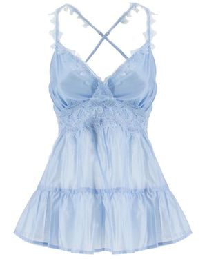 Ermanno Scervino Sleeveless Tops - Blue