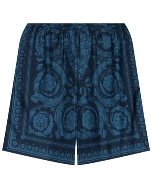 Versace Casual Shorts - Blue