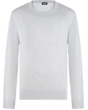 Franzese Collection Round-Neck Knitwear - White