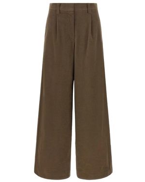 Brunello Cucinelli Broeken ,Bruin ,Broeken