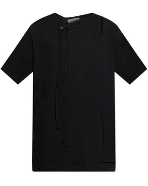 Yohji Yamamoto T-Shirts - Black