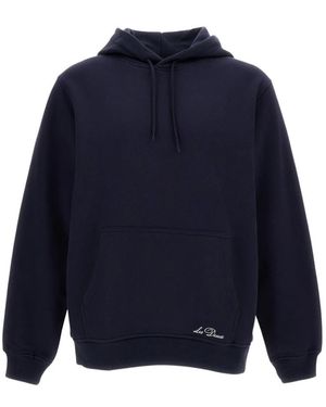 Les Deux Hoodies & Sweatvesten ,Blauw ,Katoen Hoodies