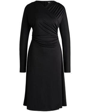 BOSS Midi Dresses - Black