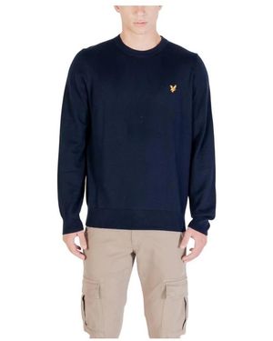 Lyle & Scott Round-Neck Knitwear - Blue