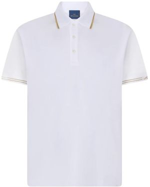 Paul & Shark Polo Shirts - White