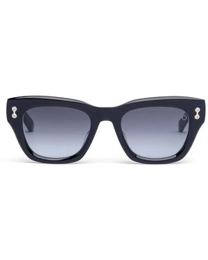 Akoni Accessoires ,Zwart ,Nebula Zonnebril - Blauw