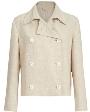 Brunello Cucinelli Trench Coats - Neutro