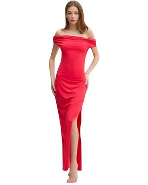 Bondeye Nixi Maxi Jurk - Rood