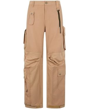 DIESEL Wide Pants - Natural