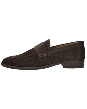 Poelman Schoenen ,Bruin ,Leer Loafers