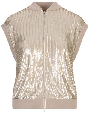 Peserico Waistcoats - Natural