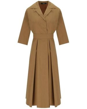 Weekend by Maxmara Midi Dresses - Natural