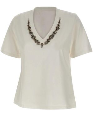 Elena Miro T-Shirts - Grey