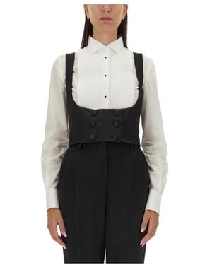 Dolce & Gabbana Vests - Negro