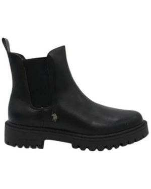 U.S. POLO ASSN. Karma Chelsea Boots - Schwarz