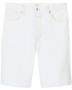 Closed Denim Shorts - White