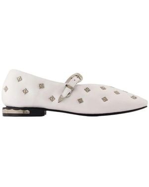Toga Ballerinas - White