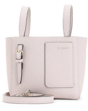 Valextra Bucket Mini Schultertasche - Pink