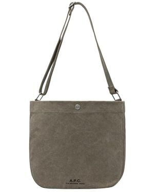 A.P.C. Cross Body Bags - Gris