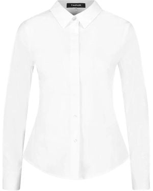 Taifun Tijdloze Stijl Blouses & Hemden - Wit