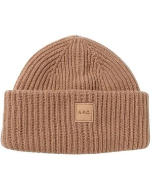 A.P.C. Beanies - Brown
