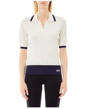 Liu Jo Polo Shirts - White