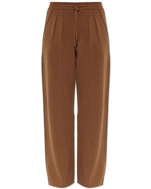Max Mara Wide Trousers - Marrón