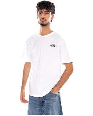 The North Face Fitness ,Wit ,Katoen U Nse Slopes Relaxed Ss Tee-Graphic