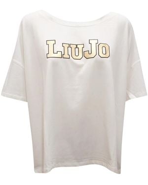 Liu Jo Tops ,Wit ,Maglia Over