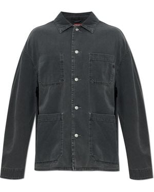 DIESEL D-Stack-U Jas - Grijs