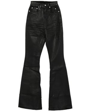 Rick Owens Bolan Bootcut Jeans - Schwarz