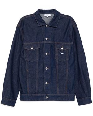 Maison Kitsuné Denim Jackets - Blue