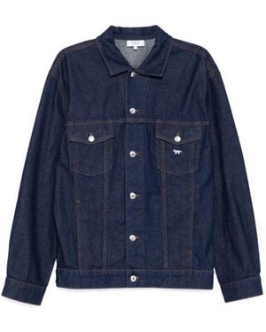 Maison Kitsuné Denim Jackets - Blue