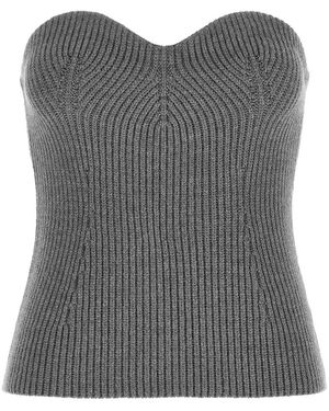 Jil Sander Sleeveless Tops - Gris