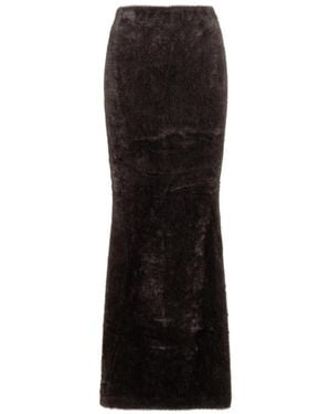 ANDAMANE Maxi Skirts - Black