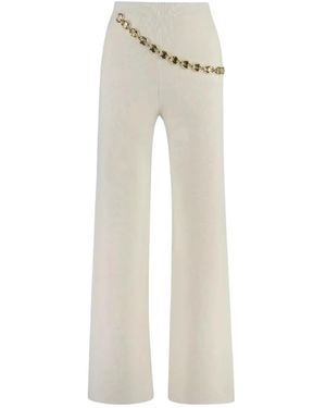 Rabanne Wide Trousers - Neutro