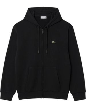 Lacoste Zip-Throughs - Negro